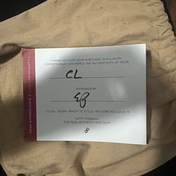 Christian Louboutin Multicolor 'Love' Black Clutch - Picture 14 of 14